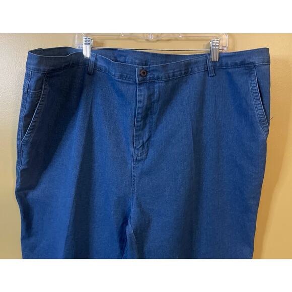 Wanfulaoren Men's Dress Flat Front Jeans Size 50 Waist (44 Asian) NWT - Picture 2 of 9